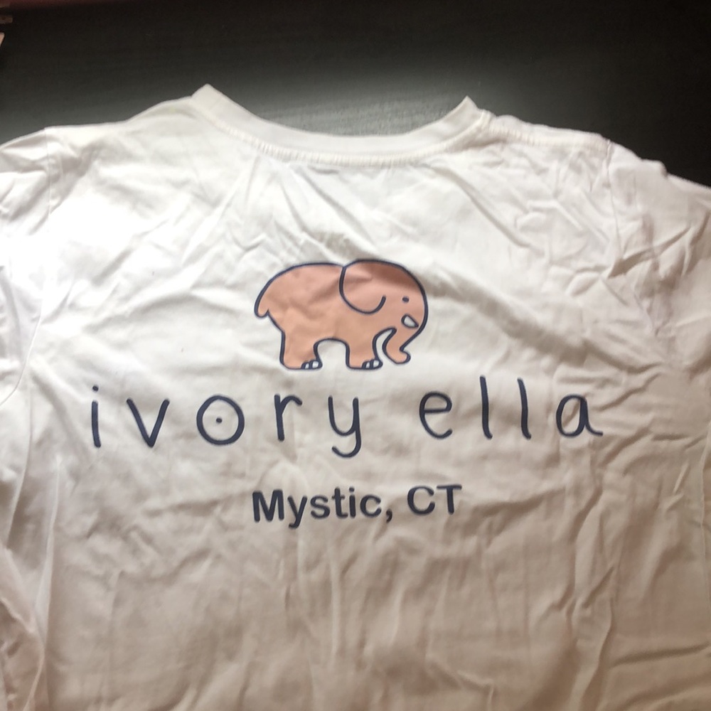 Ivory Ella tshirt from mystic, Connecticut